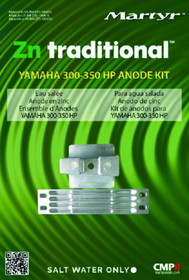 Yamaha Anode Kits - Zinc