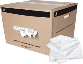 Buffalo Industries 10821 Buffalo Large Terry Hemmed Half Towels 24" x 24"&#44; 50 lb. Box