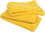 Buffalo Industries 65013 Buffalo Microfiber Detail Towels 20" x 20"&#44; Yellow&#44; 15/pk, Price/PK
