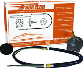 Uflex Fourtech&#153; Rotary Steering System, Black Cable
