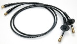 UFLEX Hydraulic OB-BHBR Hose Kit Includes Pre-Crimped Brass Fittings, Bulkhead Fittings and Bend Restrictors on Both Ends (2 Per Pack)