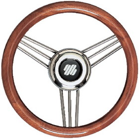 Uflex V26 Mahogany Non-Magnetic Stainless Steel Steering Wheel