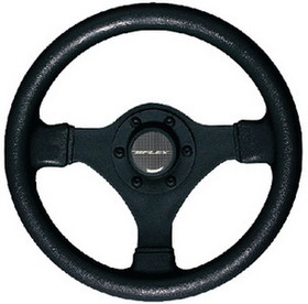 Uflex V45 Soft Touch Steering Wheel&#44; Black