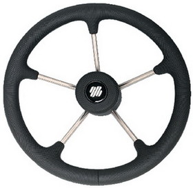 Uflex V70B Steering Wheel-Black Poly 5-Spoke