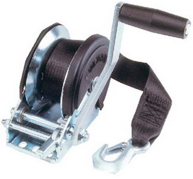 Fulton 142208 Performance Series 1&#44;500 lb Max Load Single Speed Winch with Strap & Cover