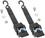 Fulton Heavy Duty 2" x 43" 833 lb Work Load Retractable Transom Ratchet Tie Down - 2 Pack, 2060366, Price/PK