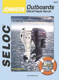Seloc Marine Manual For Johnson/Evinrude Outboards, 18-01308