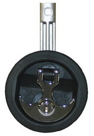 T-H Marine ALN1DP ALC1DP Non-Locking Anchor Handle Lock&#44; Black Body&#44; Chrome Handle