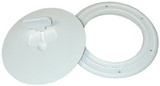 T-H Marine Quick Release Deck Plate Diameter, Polar White