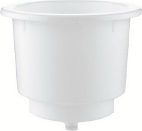 T-H Marine Large Cup Holder&#44; White, LCH1WDP