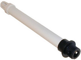 T-H Marine Screw In Overflow Drain Tube Fits 1-1/8" Threaded Drain With Top Screen Glued&#44; 12" L, ODT112GSTW