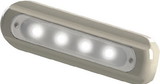Taco Metals Flat Mount White 4-LED Deck Light, F38-8800W-1