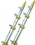 Taco Metals OT-0442VEL15 15&#39; Silver/Silver Telescoping Outrigger, Price/BX