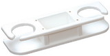 Taco Metals Drink Holder, White Poly