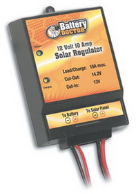 Wirthco 23122 12 Volt 10 Amp Solar Regulator (Battery Doctor)