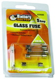 Wirthco 24605 Battery Doctor AGC Glass Fuse, 5A, 5/Pk