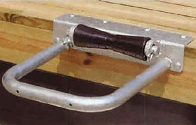 Tiedown Engineering 26423 Tie Down Engineering Dock Hardware - 14" Steel Hoop Roller Pile Holder&#44; Commercial Grade