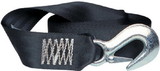 Tiedown Engineering 50465 Tie Down Engineering Winch Strap With Heavy Duty Forged Latch Hook