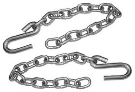 Tiedown Engineering Safety Chain With S-Hooks