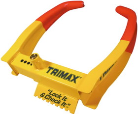 Trimax TCL65 Deluxe Universal 6" - 10-1/2" RV Wheel Chock Lock