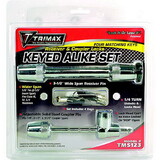 Trimax TM5123 Keyed Alike Receiver & Universal Coupler Lock Set