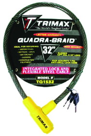 Trimax TQ1532 Quadra-Braid 32" x 15mm Integrated Cable Lock