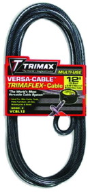 Trimax VMAX12CBL Trimaflex Versa-Cable For Vmax Heads, 12&#39; x 10mm