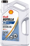 Shell 550045126 Rotella T4 Triple-Protection Heavy-Duty Diesel Motor Oil