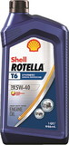 Shell 550049479 Rotella T6 Synthetic Heavy Duty Diesel Engine Oil, 5W-40, Qt