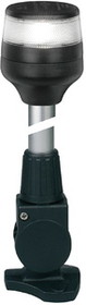 Hella NaviLED 360 All Around Fold Down Pole Navigation Lamp, 8" Black, 980960281