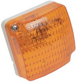 Wesbar 203235 Clearance Lamp Amber Stud Mount