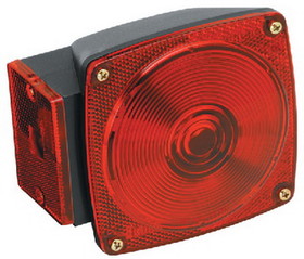 Wesbar 2523023 Submersible Tail Light&#44; Left
