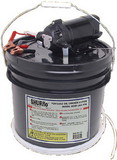 SHURflo 8050-305-426 SHURFLO 1.5 GPM Oil Change/Winterizing System 12VDC (Includes 8' Cable With Battery Clips, Hose Kit, and 3.5 Gallon Container)