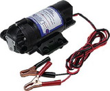 SHURFLO 1.5 GPM Premium Utility Pump 12VDC (Includes 8' Cable With Battery Clips and Hose Kit), 8050-305-626