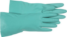 Boss 118L Nitrile Gauntlet Cuff Wash Gloves