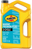 Pennzoil Premium Plus TCW-3 2-Cycle Outboard Oil, 550045220