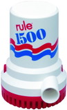 Rule 1500 GPH High Capacity Manual Bilge Pump, 12V