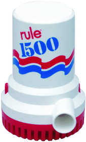 Rule 1500 GPH High Capacity Bilge Pump, 24V