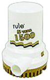 Rule Gold Series 1500 GPH High Capacity Manual Bilge Pump, 12V