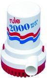 Rule 2000 GPH High Capacity Manual Bilge Pump, 24V