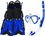 Body Glove 17037SETBLUCLRLX Passage Aquatics Set, Blue/Clear, Lg/XL, Price/EA