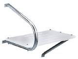 Garelick 19530 EEz-In Swim Platform Only With One Wrap Around Rail and One Underside Support Rail For Boats With Outboard Motors