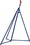 Brownell Boat Stands SB4BASEONLY Sailboat Stand Baseonly 23"-37", Price/EA