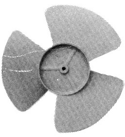 Ventliney 7" Polypropylene Fan Blade, BVC047200
