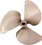 ACME Propellers 515 13 x 12 L 1-1/8" Bore .08 Cup&#44; 3-Blade, Price/EA