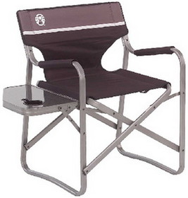 COLEMAN 2000020293 Coleman Aluminum Deck Chair w/Swivel Table
