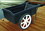 Taylor Made 1060 Taylor Dock Pro Dock Cart 47" L x 23" W x 13" D Heavy Wall Roto-Molded Poly-Tub and 20" Wheels - Black, Price/EA