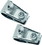 Taylor Made 11210 Taylor Chromed Zamak Jaw Slide 7/8" (Sold as Pair), Price/PK