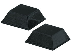Taylor Made 1167 Taylor Adhesive-Backed Rubber Door Pads 3/4" x 3/4" (2 per Pack)