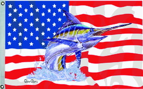 Taylor Carey Chen US Fish Flag